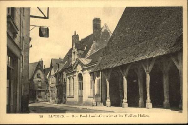 Luynes Indre-et-Loire Luynes Rue Paul Louis Courrier Vieilles