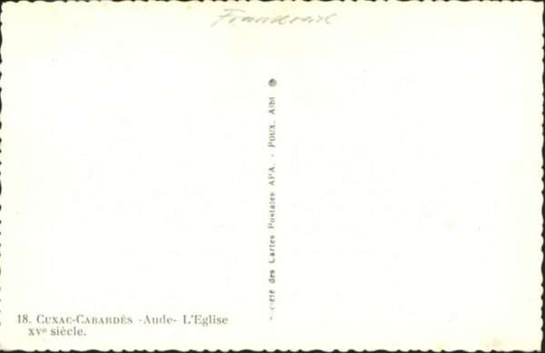Cuxac-Cabardes Eglise – Bild 2