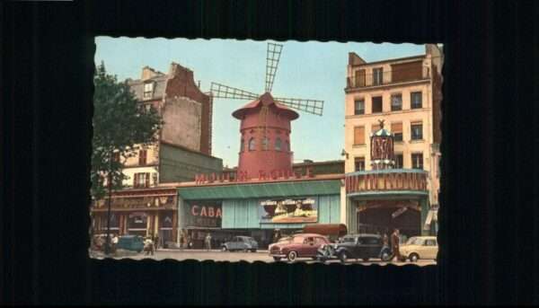 Paris Moulin Rouge Place Blanche