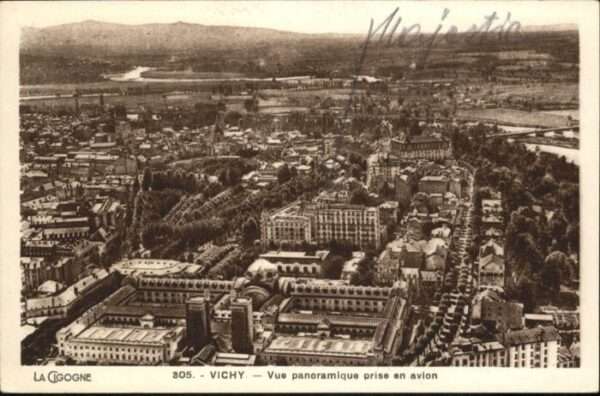 Cigogne Vichy Fliegeraufnahme