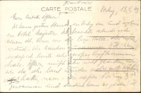 Cigogne Vichy Fliegeraufnahme – Bild 2