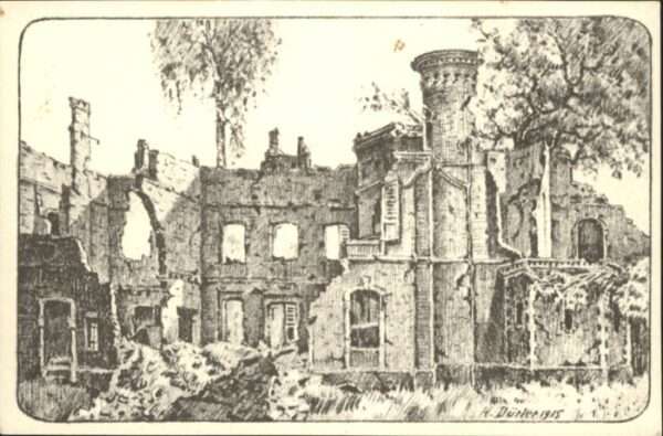 Fricourt Schloss Künstler A Dürler *