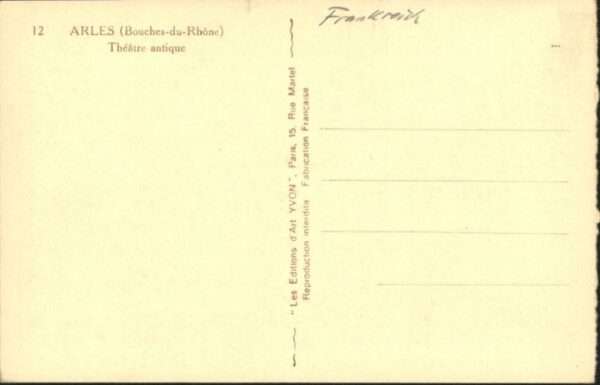 Arles Bouches-du-Rhone Arles Theatre Antique – Bild 2