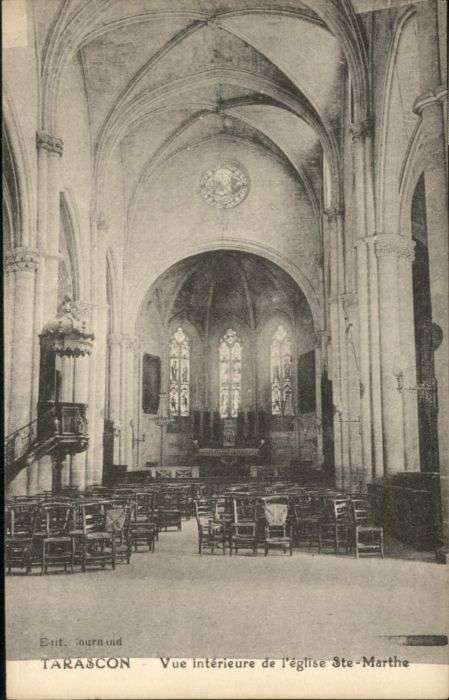 Tarascon Bouches-du-Rhone Tarascon Eglise Sainte Marthe