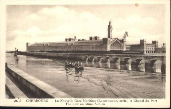 Cherbourg Nouvelle Gare Maritime Chenal Port