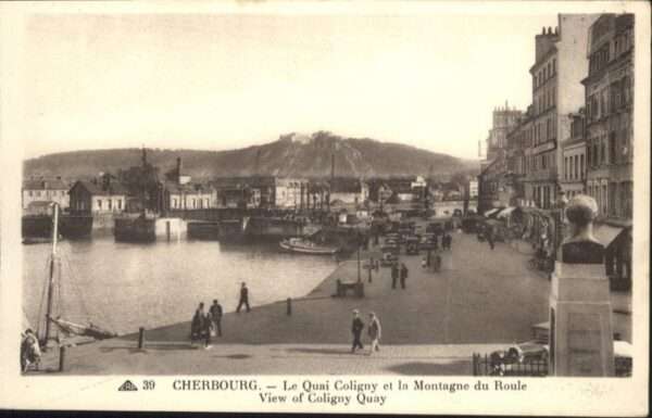 Cherbourg Quai Coligny Montage Roule