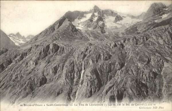 Saint-Christophe-en-Oisans Saint-Christophe Bec canard