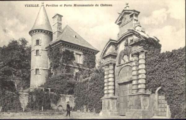 Vizille Pavillon Porte Monumemtale Chateau