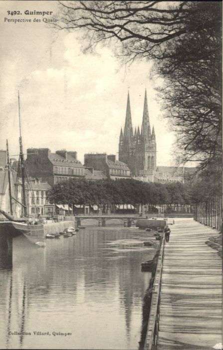 Quimper Quais Brücke
