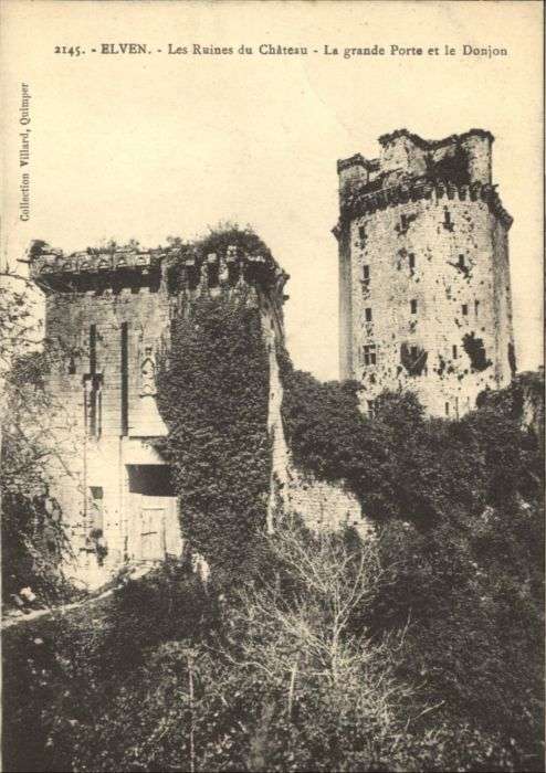Elven Ruines Cahteau Grande Port Donjon