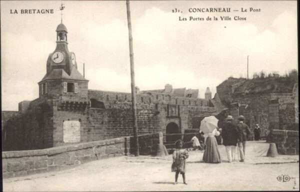 Concarneau Finistere Portes Ville Close