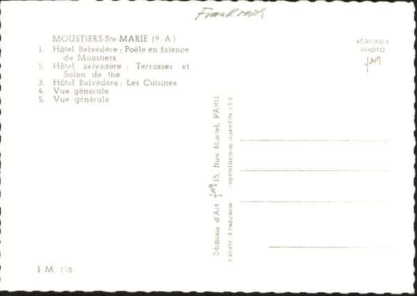 Moustiers-Sainte-Marie Hotel Belvedere – Bild 2