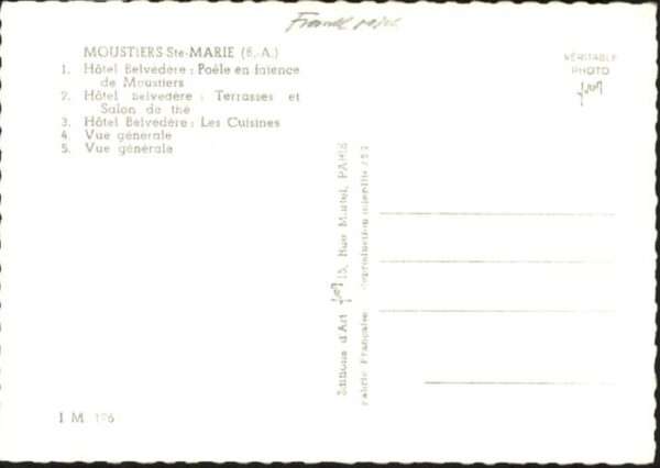 Moustiers-Sainte-Marie Hotel Belvedere – Bild 2