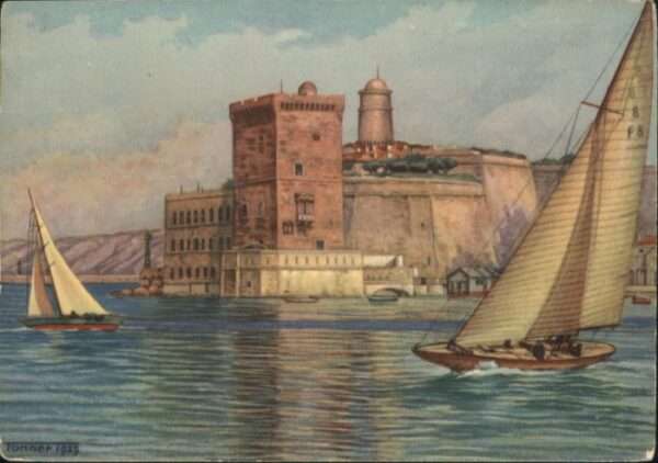 Marseille Bouches-du-Rhone Marseille Fort Saint Jean Künstler Tann