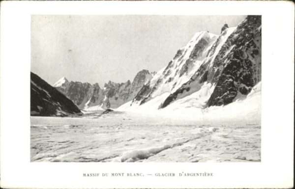 Mont Blanc Glacier d_Argentiere