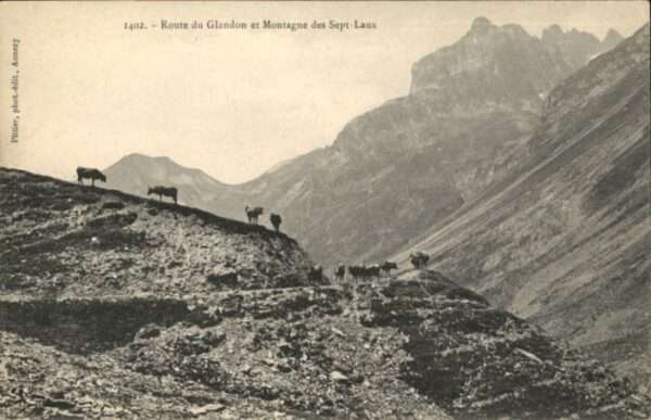 Route du Glandon Montagne des Sept-Laux