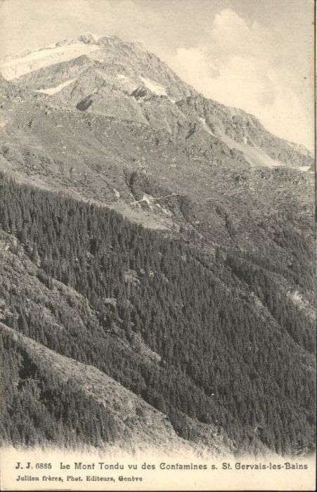 Saint-Gervais-les-Bains Le Mont Tondu