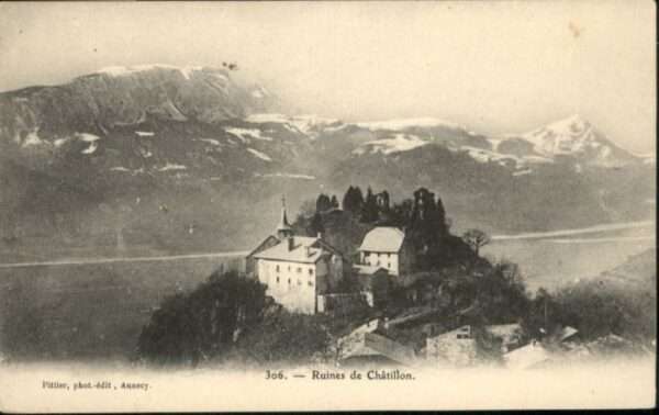 Chatillon Valle d Aosta Ruines