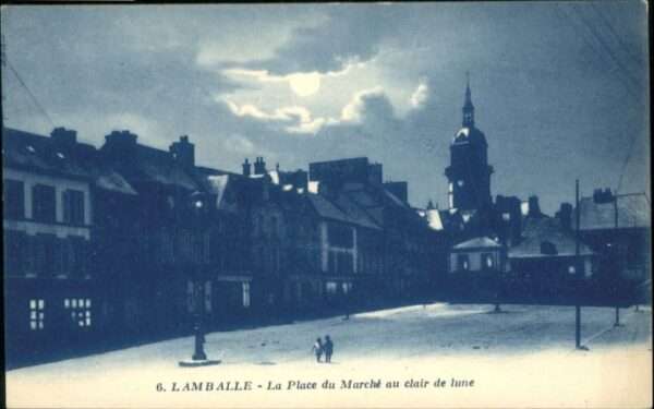 Lamballe La Place du Marche