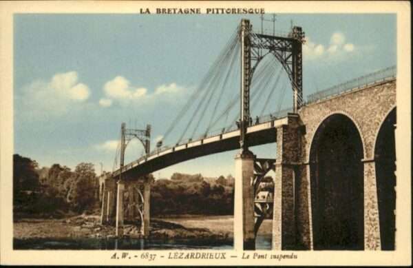 Lezardrieux Le Pont suspendu