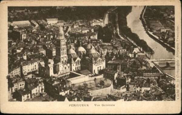 Perigueux Fliegeraufnahme