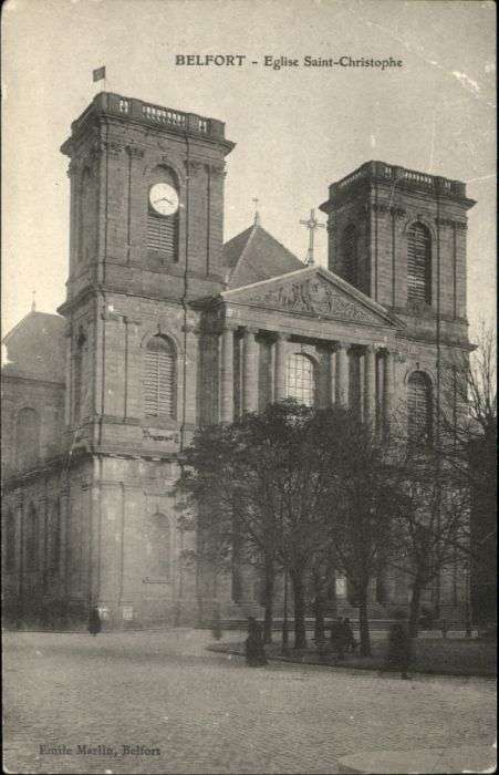 Belfort Alsace Belfort Eglise Saint-Christophe
