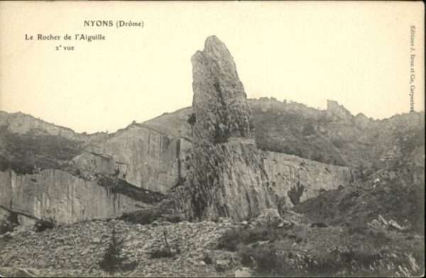 Nyons Le Rocher de l'Aiguille