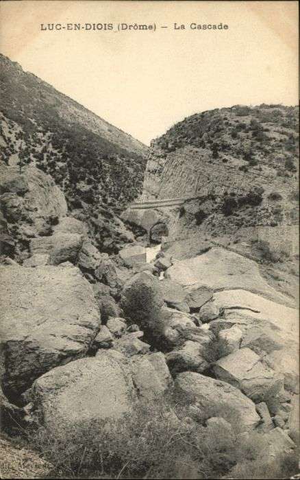 Luc-en-Diois La Cascade