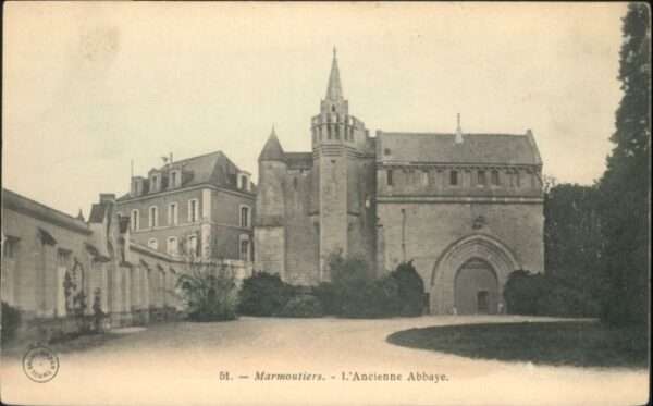 Tours Indre-et-Loire Marmoutiers L'Ancienne Abbaye