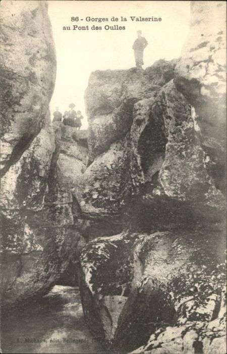 Oulles Gorges de la Valserine Pont des Oulles