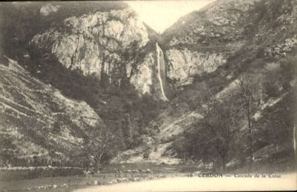 Cerdon Nantua Cascade de la Culaz