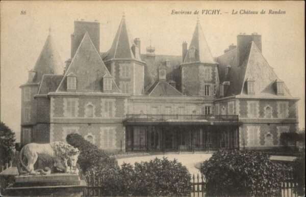 Vichy Allier Vichy Le Chateau de Randan