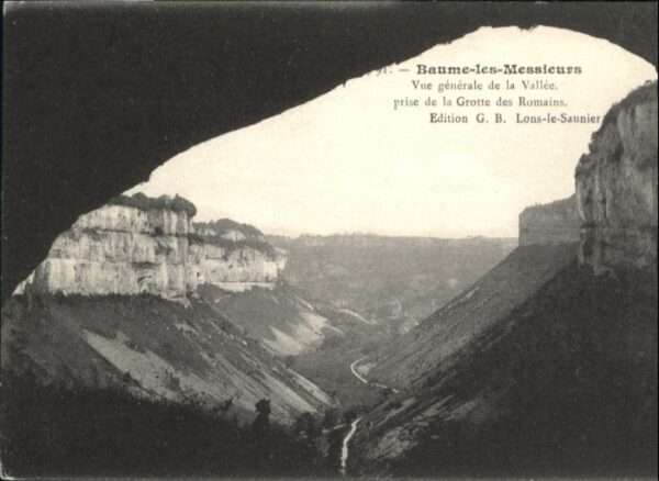 Baume-les-Messieurs la Grotte des Romains