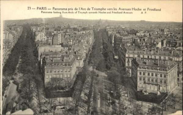 Paris les Avenues Hoche Friedland