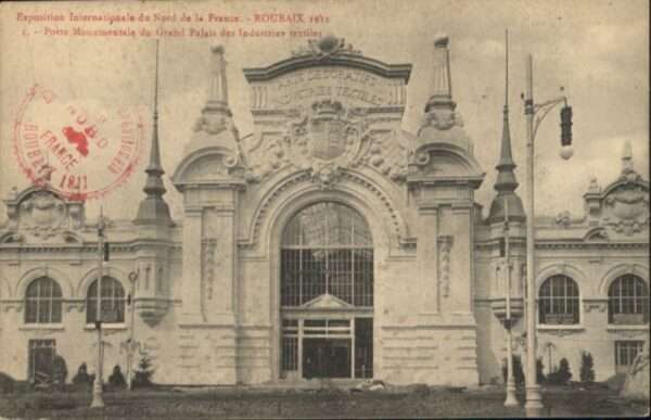 Roubaix Porte Monumentale du Grand Palais des I