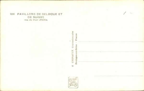Paris Pavillons de Belgique et de Suisse – Bild 2