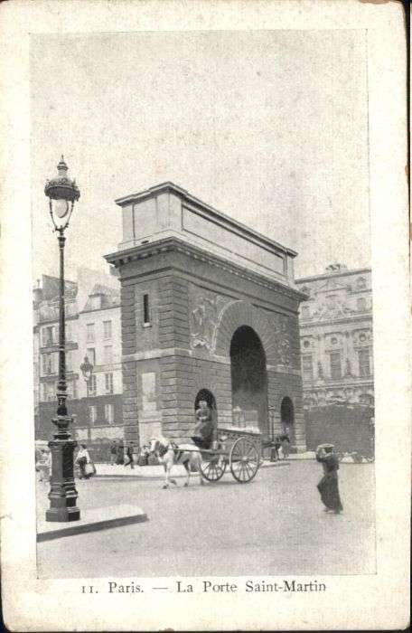 Paris La Porte Saint-Martin