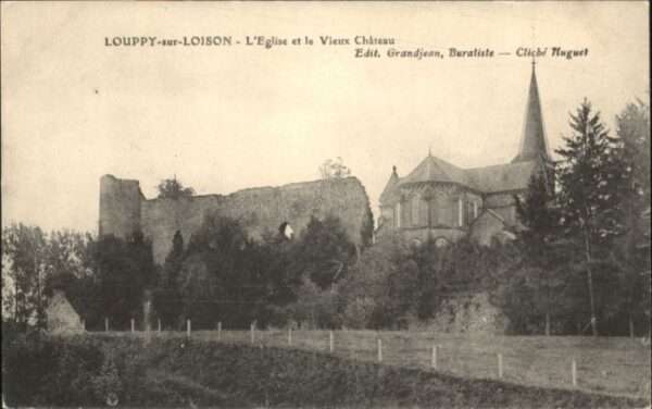 Louppy-sur-Loison L'Eglise le Vieux Chateau