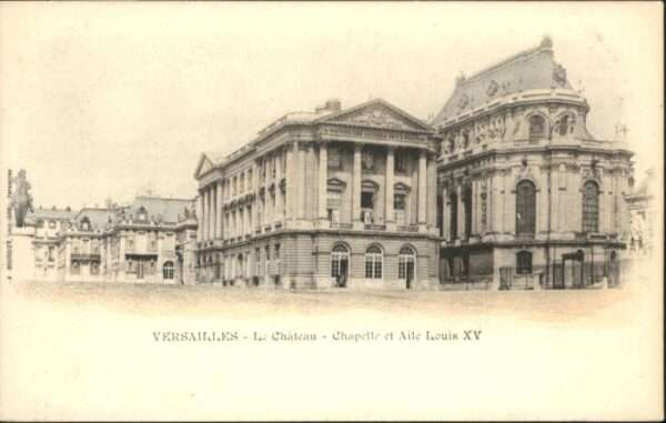 Versailles Yvelines Versailles Le Chateau Chapelle Aile Lou