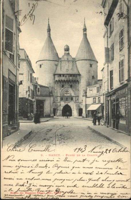 Nancy Lothringen Nancy Porte de la Craffe