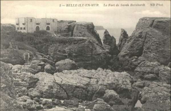 Belle-Ile-en-Mer Le Fort de Sarah Bernhardt
