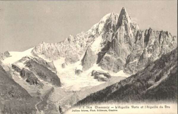Chamonix Chamonix-Mont-Blanc L'Aiguille Verte L'