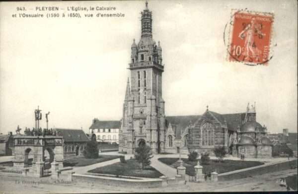Pleyben L'Eglise le Calvaire l'Ossuaire