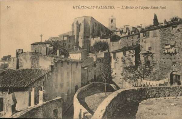 Hyeres L'Abside de l'Eglise Saint-Paul