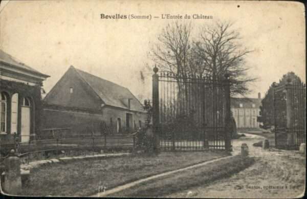 Bovelles L'Entree du Chateau