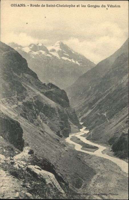 Oisans Route de Saint-Christophe Les Gorges du