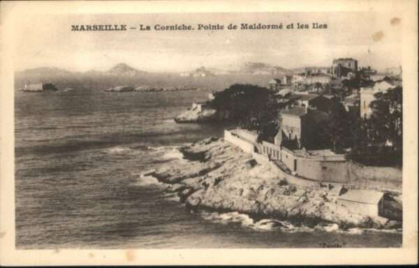 La Corniche Marseille La_Corniche Pointe de Maldorme