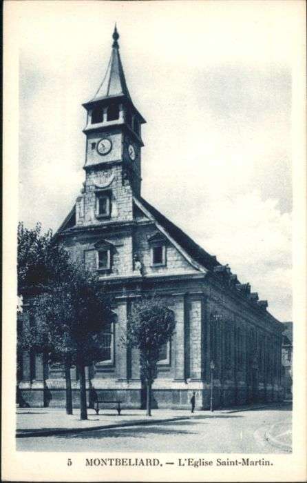 Montbeliard L'Eglise Saint-Martin