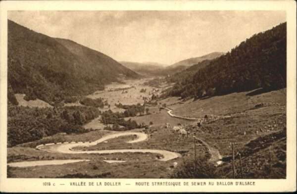Sewen Vallee de la Doller Route Strategique d