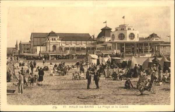 Malo-les-Bains La Plage le Casino